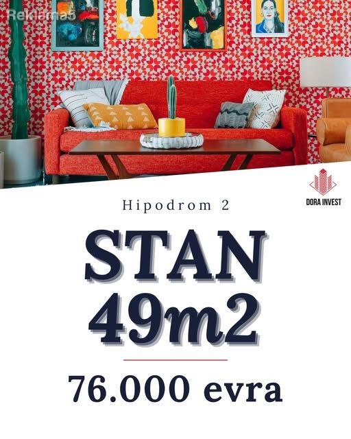 42m2 studio apartment for sale in Chair