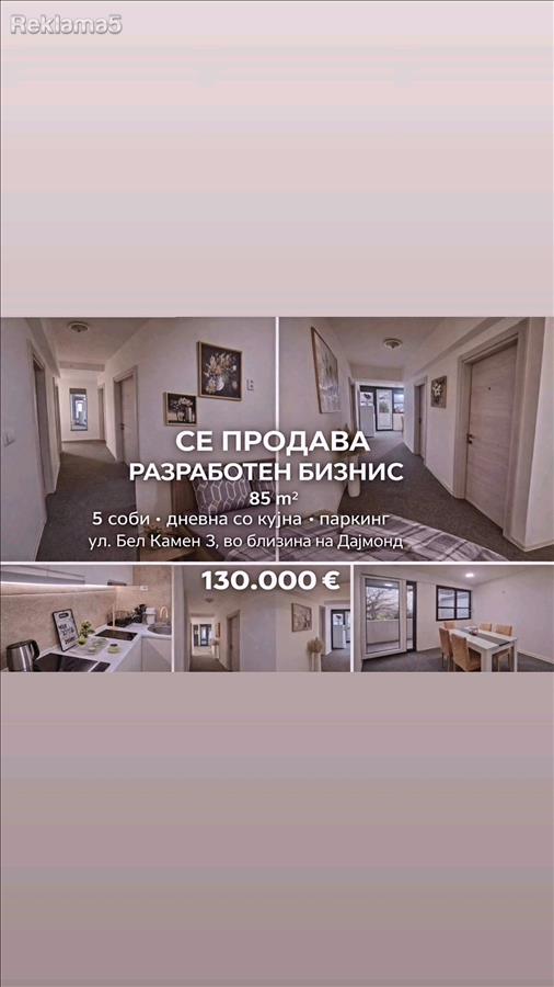 Developed business for sale