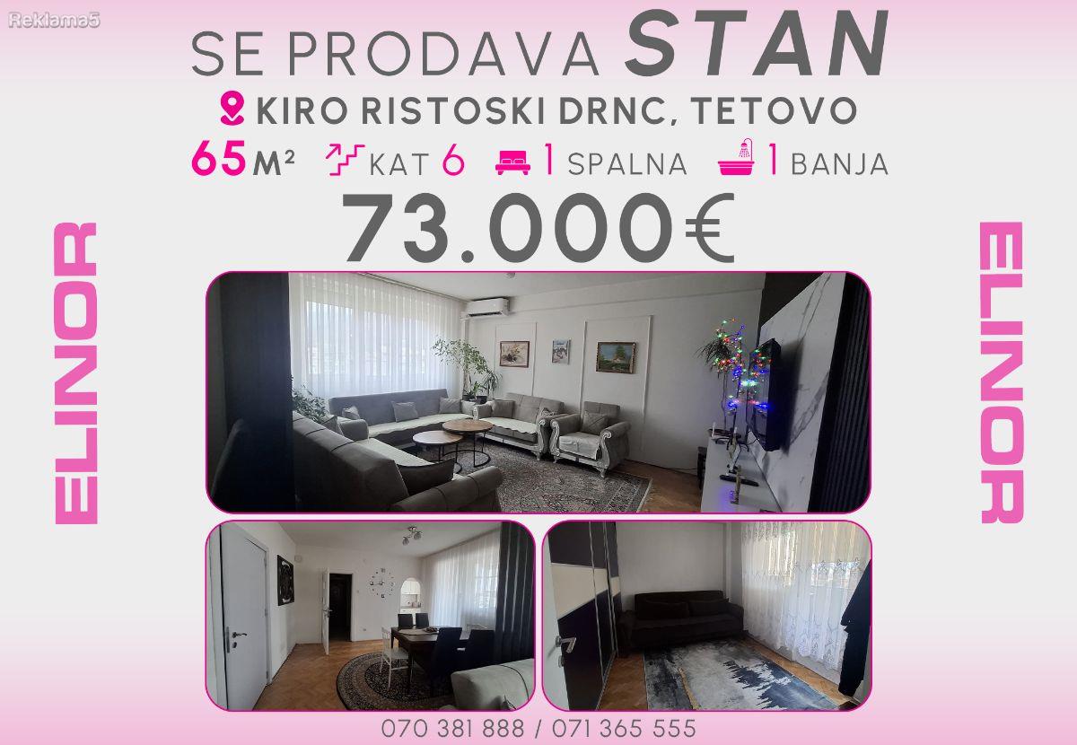 Se prodava stan na ul.: Kiro Ristoski Drnc vo Tetovo