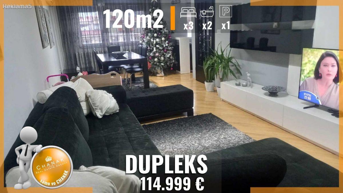 Agencija Chanak prodava kompletno opremen dupleks STAN