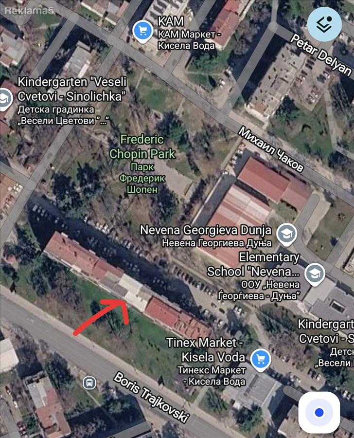 Apartment in Kisela Voda next to the Municipality, with terrace and garage