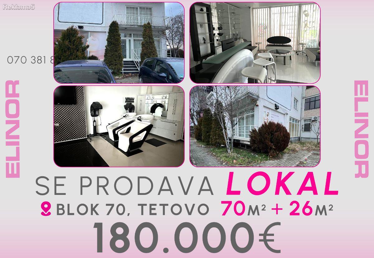 Se prodava lokal so se inventar vo Blok 70
