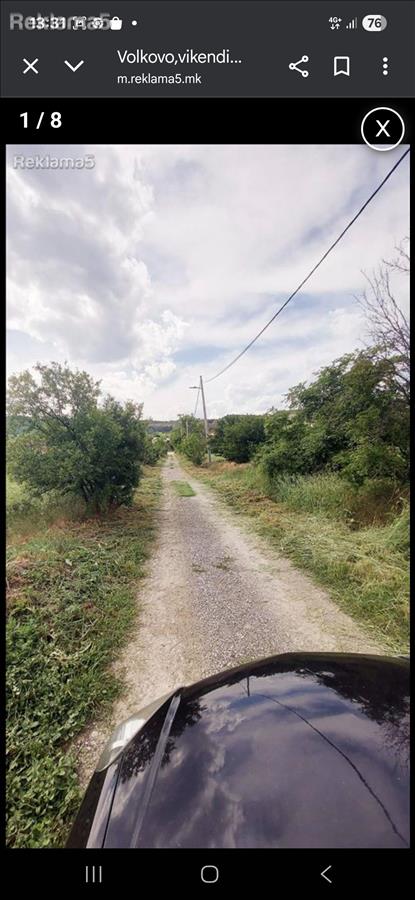 Volkovo kon Orman, object=karabina31m2, plot 1400m2 electricity, water
