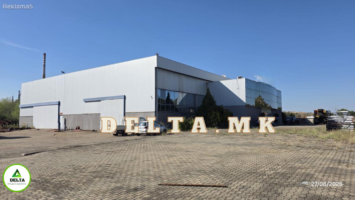 SE PRODAVA HALA/FABRIKA VO BLIZINA NA RAFINERIJA OKTA