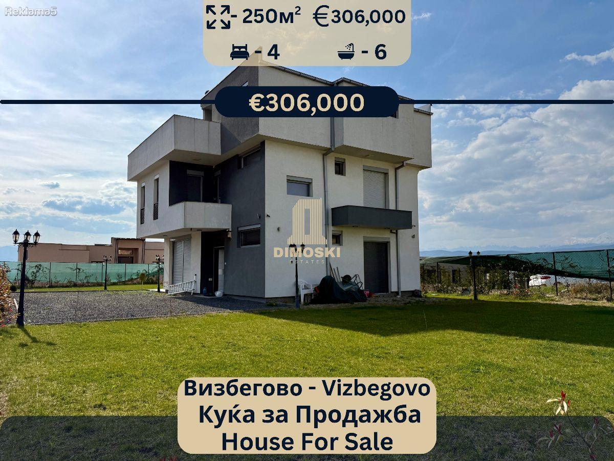 VIZBEGOVO | FURNISHED HOUSE - 250m²
