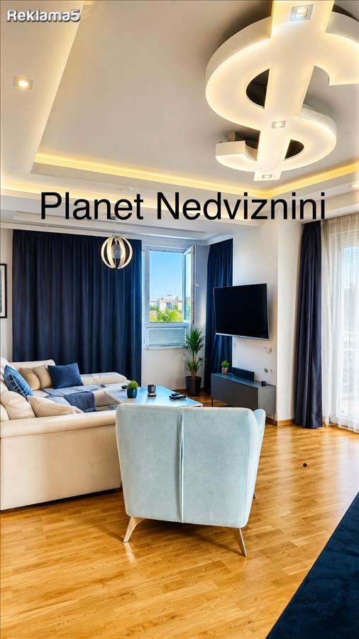 For sale, new 104m2, 3 bedrooms, 3rd floor, central