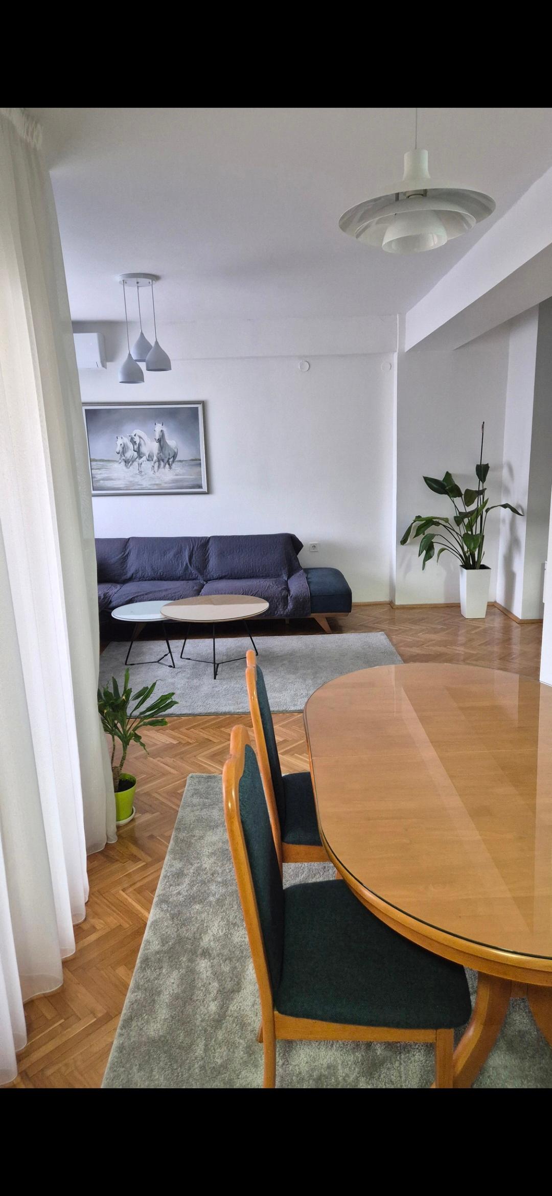 A three-room apartment of 76m2 is for rent in Aerodrom