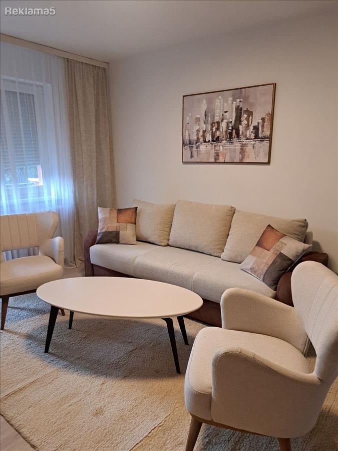 RENOVATED APARTMENT FOR RENT IN THE CENTER OF SKOPJE WITH PARKING