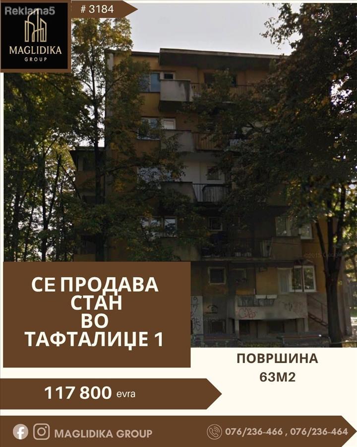 THREE-ROOM APARTMENT FOR SALE IN TAFTALIJE