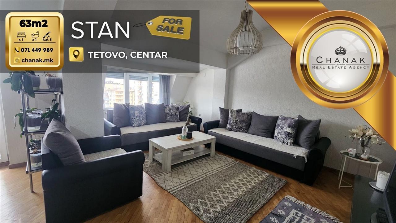 💥 Agency Chanak is selling an apartment in Centar Ploštad Tetovo