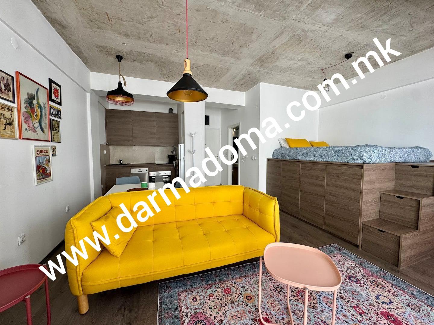 Dharma Doma rents out a new studio apartment in Karposh 1!
