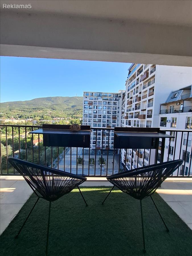 Sale of an apartment with a garage parking space and a view to Vodno