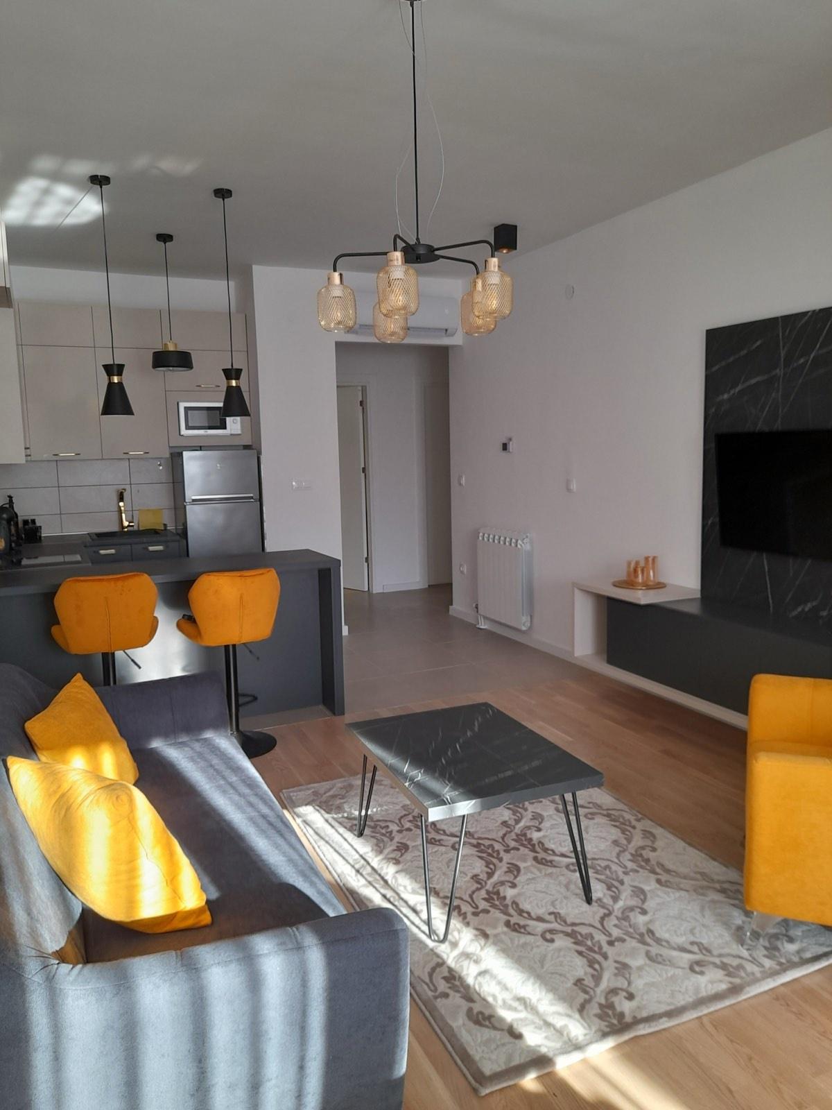 Se izdava nov lux dvosoben stan 55m2 Vodno Panorama
