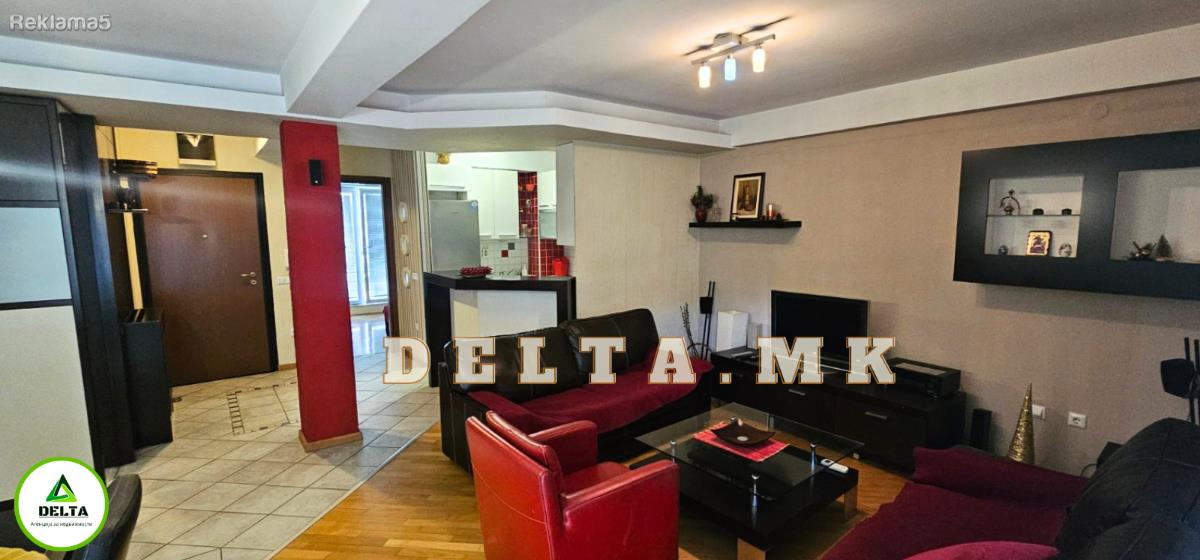 SE IZDAVA NAMESTEN TROSOBEN STAN VO CENTAR-50TA DIVIZIJA