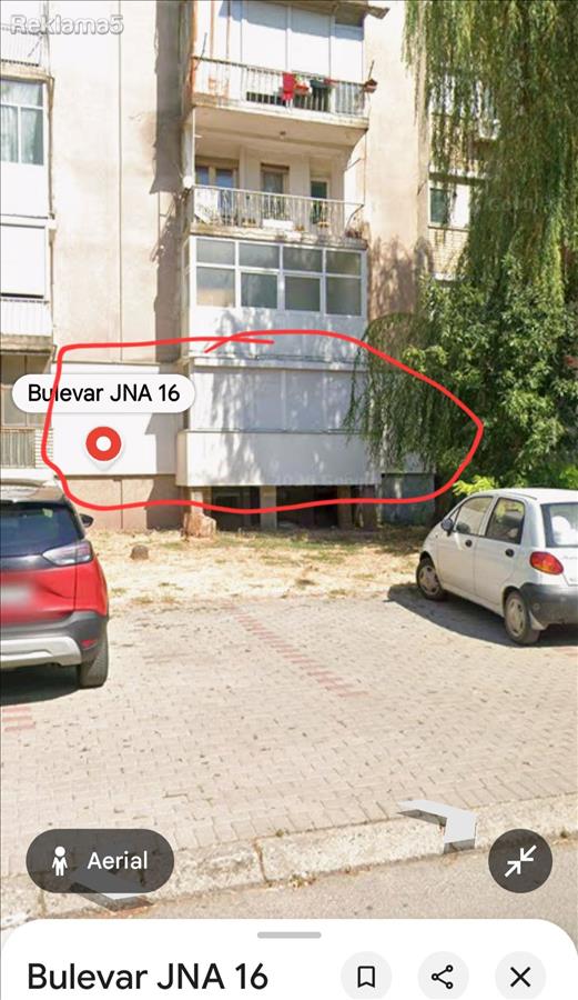 Apartment for rent in Shtip 50m² on the ground floor renovated
