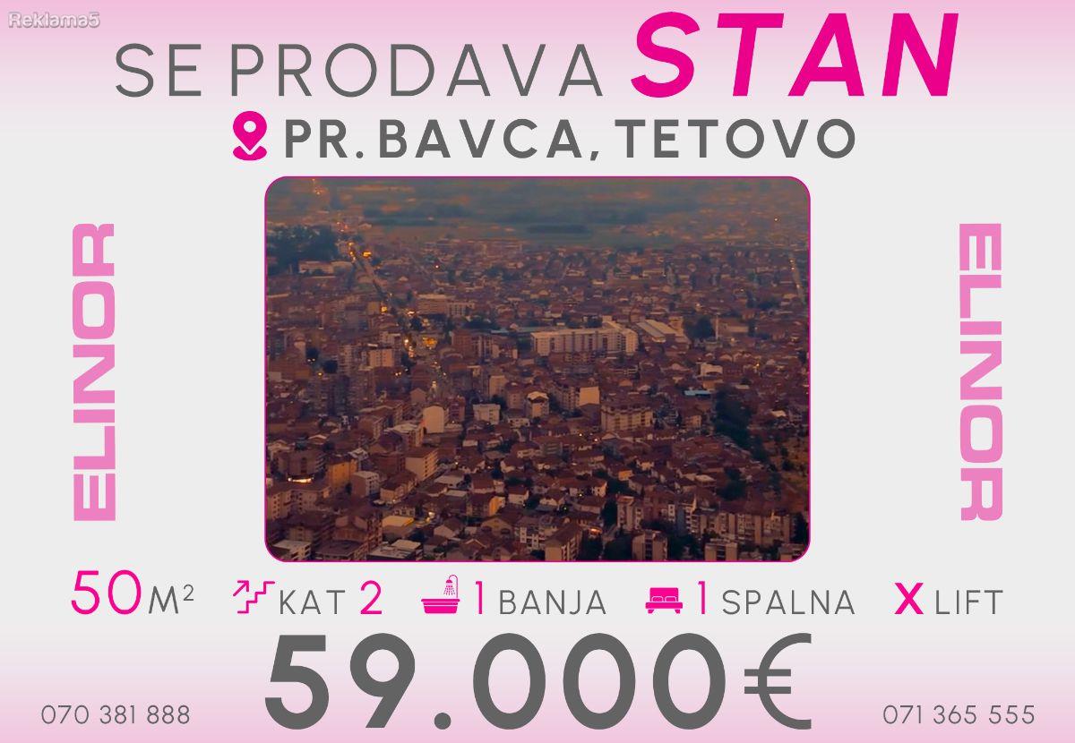 Se prodava stan vo Pr. Bavca vo Tetovo