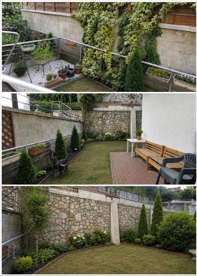 Apartment of 49 m² with a private courtyard of 70 m² at the foot of Vodno |