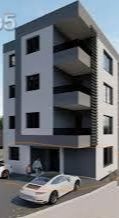 Center new apartments under construction