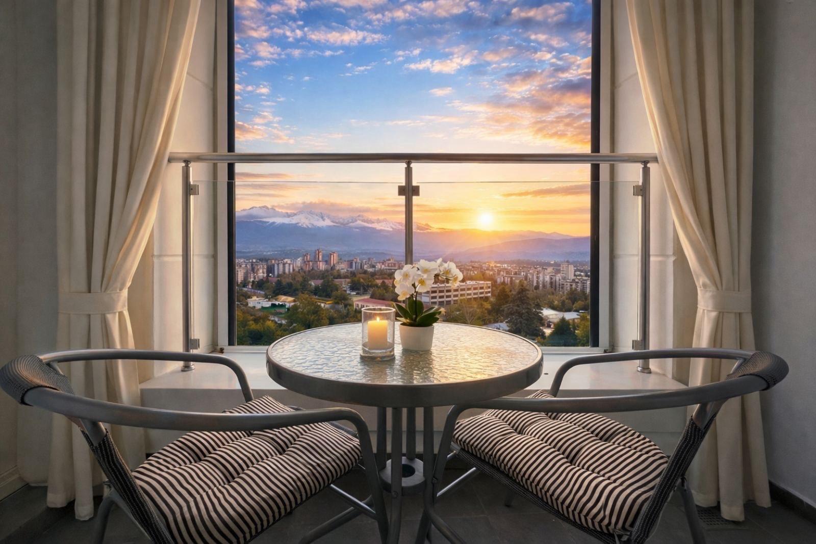 Se iznajmuva dvosoben moderen stan vo Dzevahir Sky City