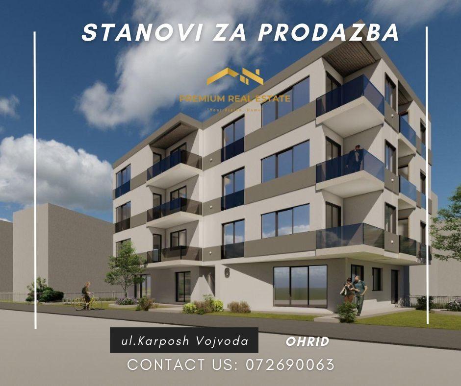 Se prodava stan od 64m2 vo Ohrid