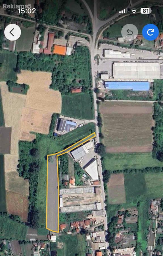 Se prodava Ekskluziven plac pozadi ana kom do majami doo