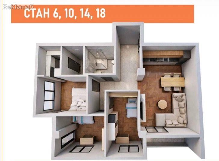 Apartments under construction in Gevgelija are for sale