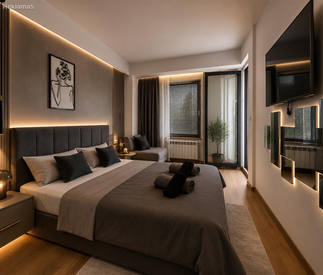 Apartman za nokevanje i kratok prestoj vo Aerodrom