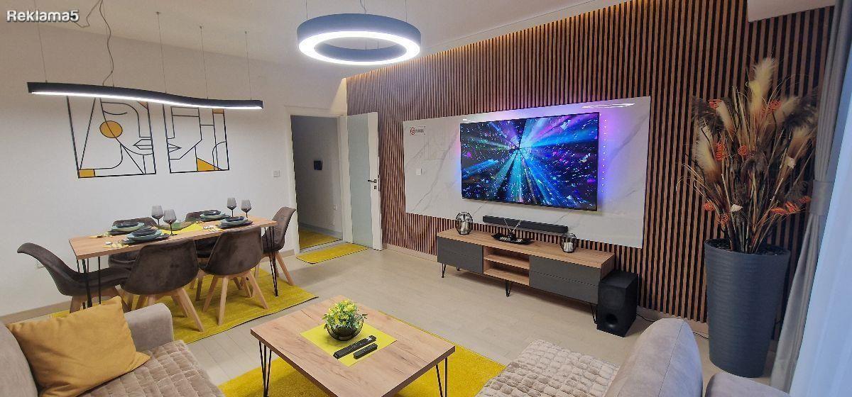A luxurious three-room apartment for rent in Aerodrom | 65m² | 600 €