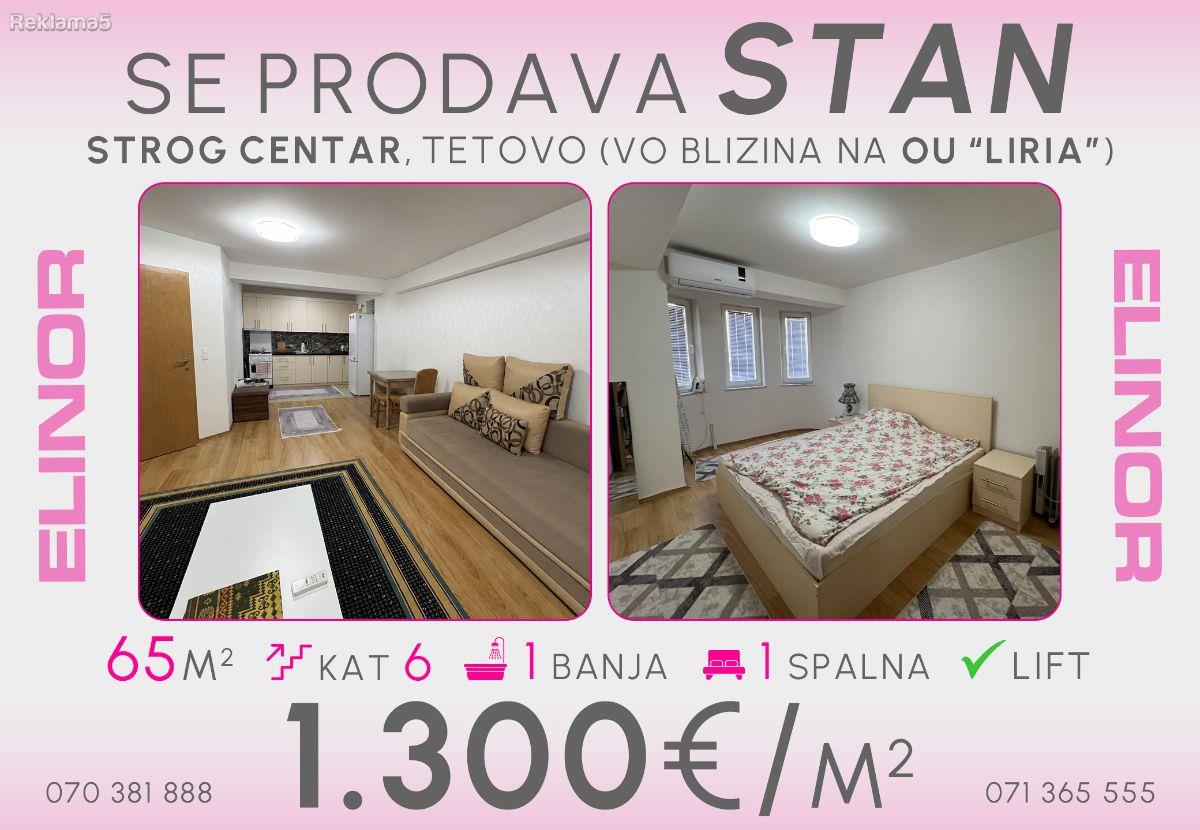 Se prodava stan vo strog centar vo Tetovo
