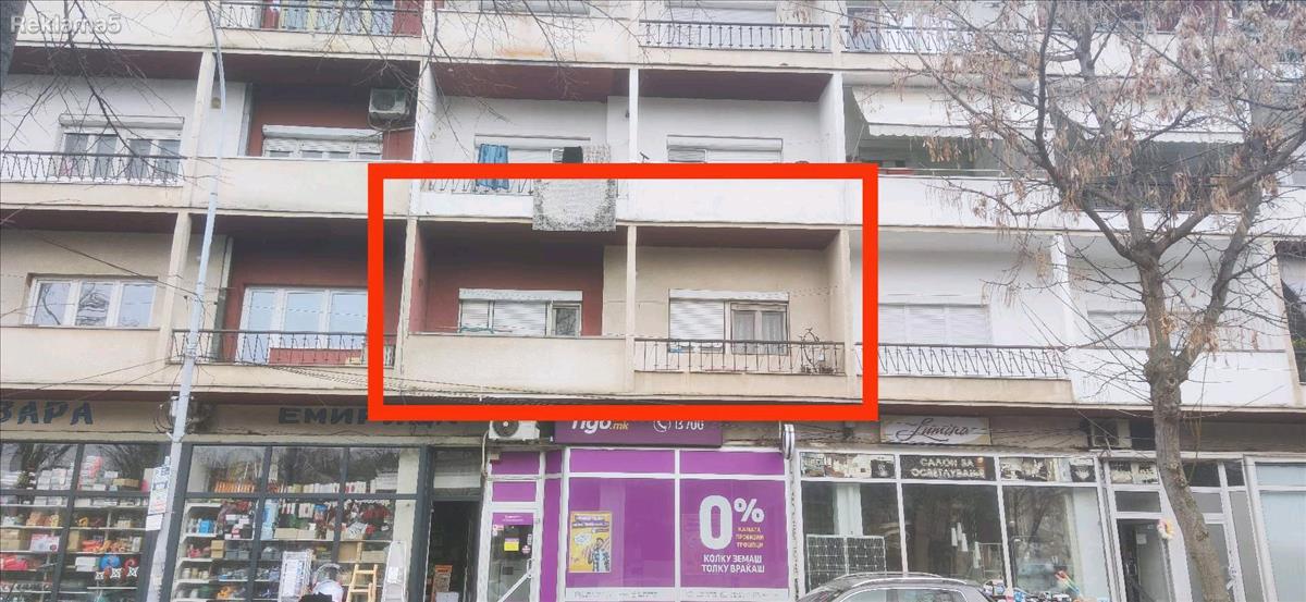 Apartment 71m2 in the center of Kočani stan