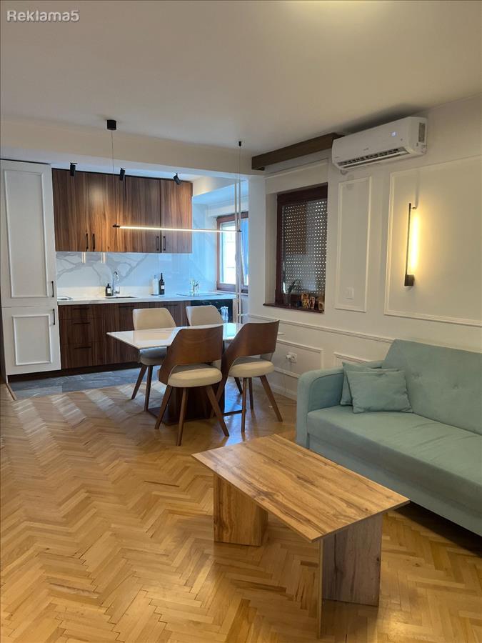 An apartment for rent in Debar Maalo with one bedroom and two children's rooms