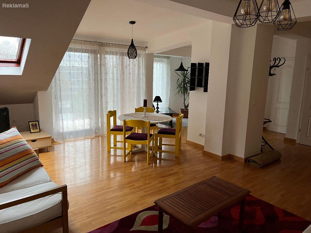 We are renting a 130m2 three-bedroom apartment in Taftalidze 2