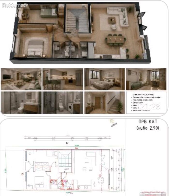 Se prodava stan 85 m2 vo gradba