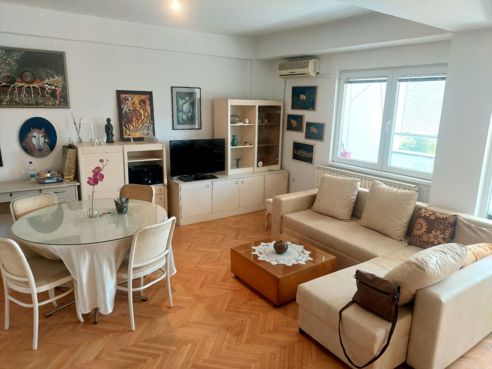 Furnished apartment of 74m2 for rent in Novo Lisiche