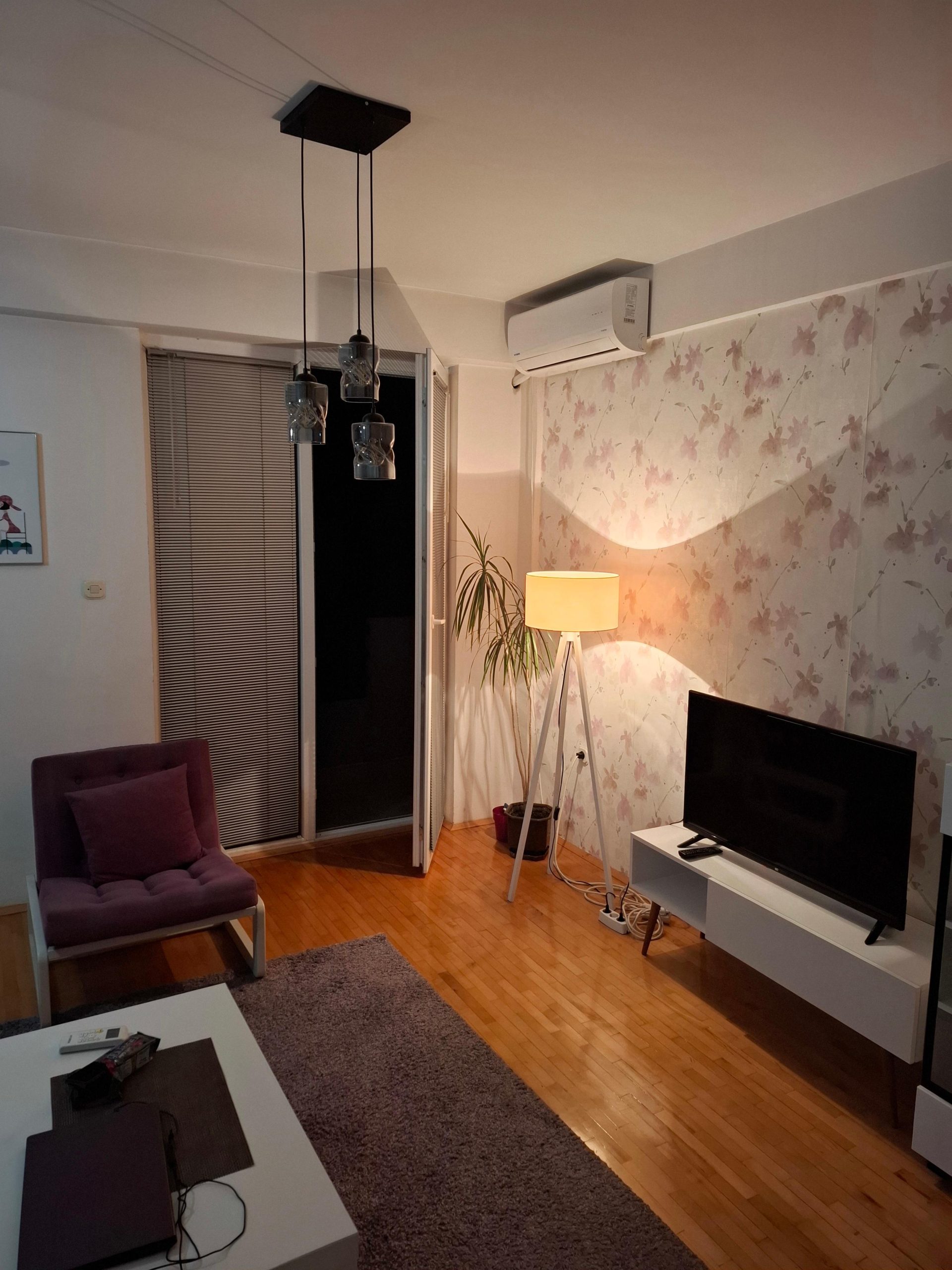 Furnished apartment for rent in KOZLE 40m2 next to KAM-Market