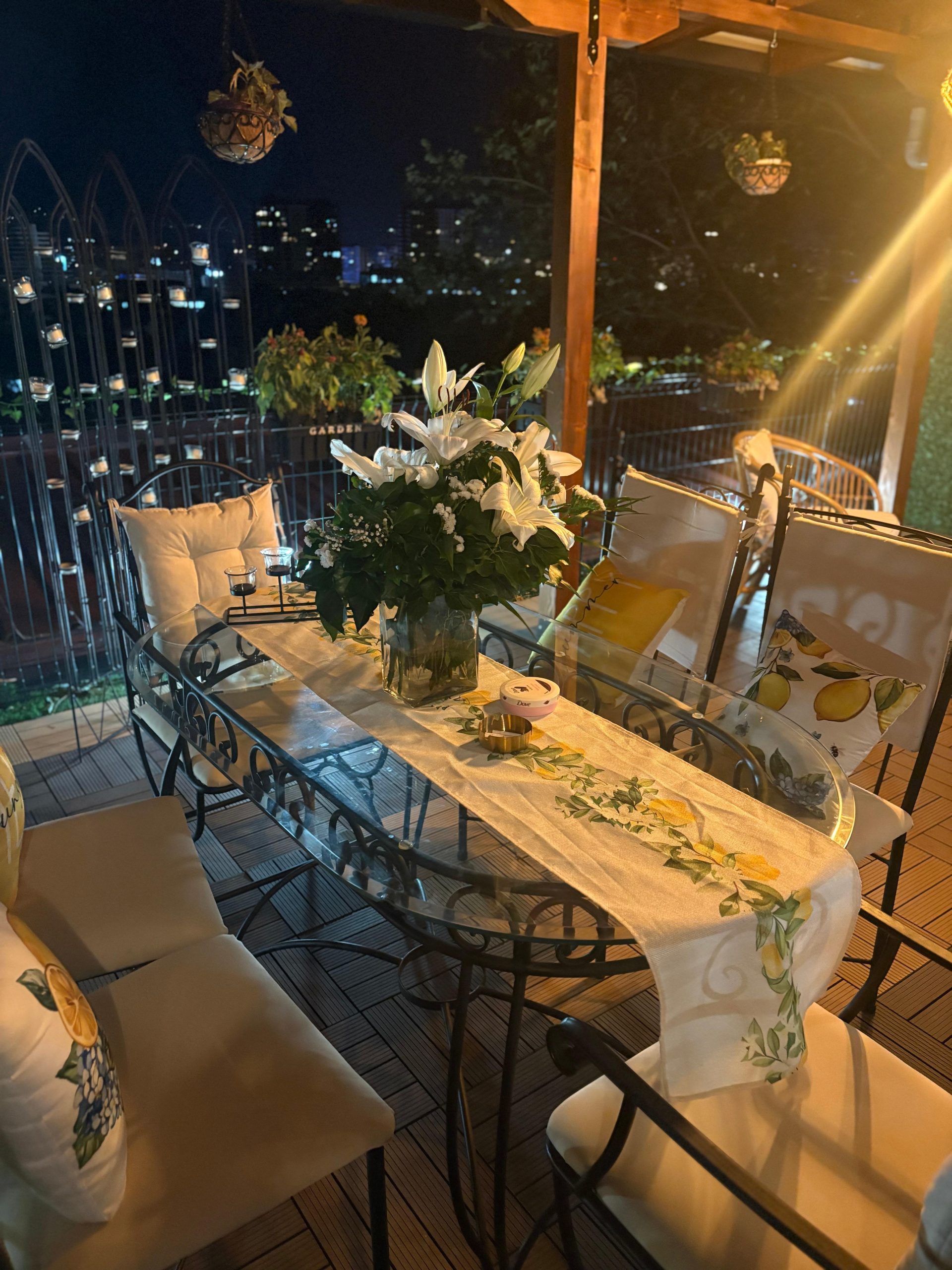 Apartment in the Center with a beautiful yard for peace, nature and comfort