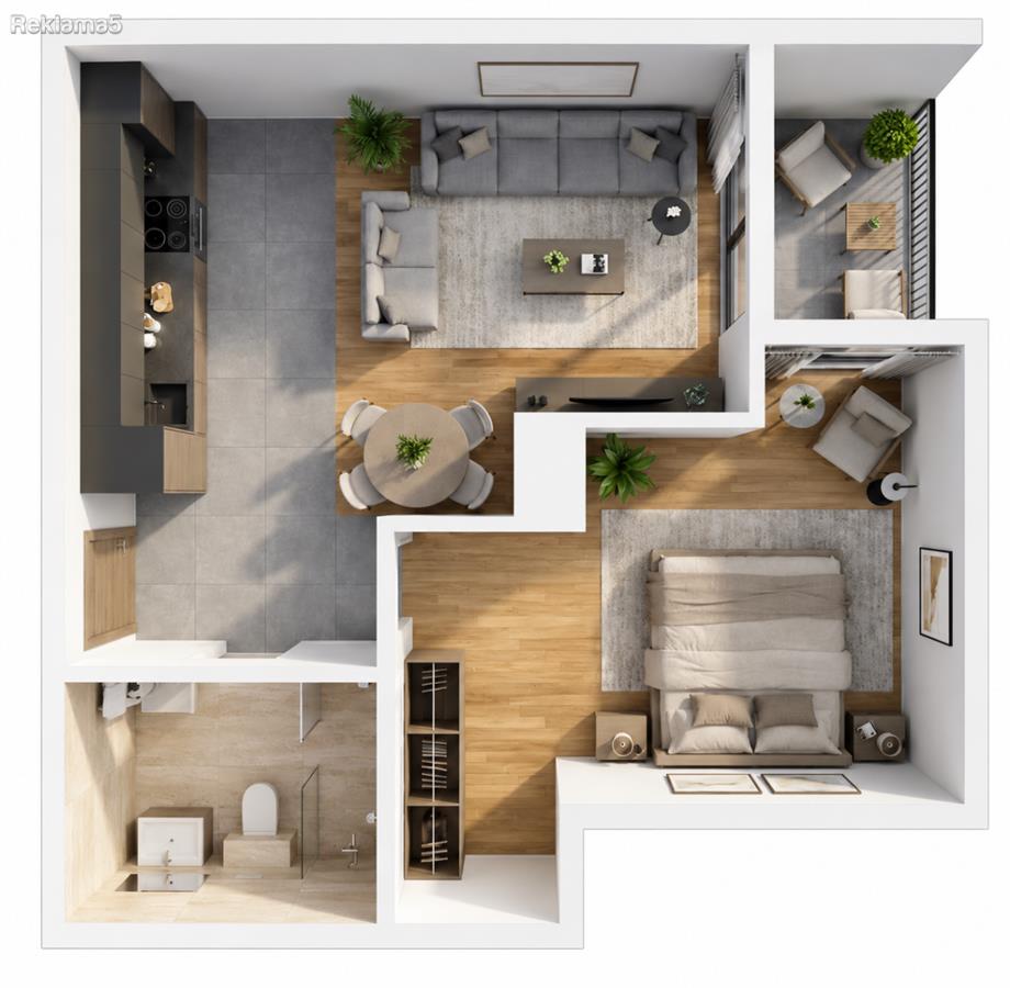 СЕ ПРОДАВА СТАН ВO ГРАДБА, 51m2 – БЕЈБУНАР, ОХРИД