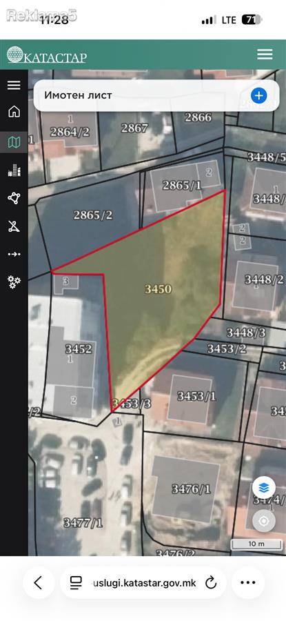 ATTRACTIVE BUILDING PLOT FOR SALE - GOSTIVAR