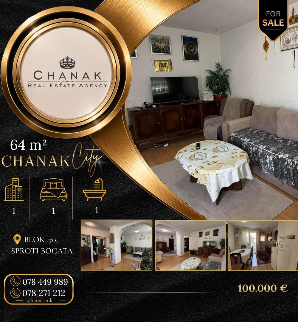 NA PRODAZBA STAN VO CENTAR- TETOVO | 1 BEDROOM