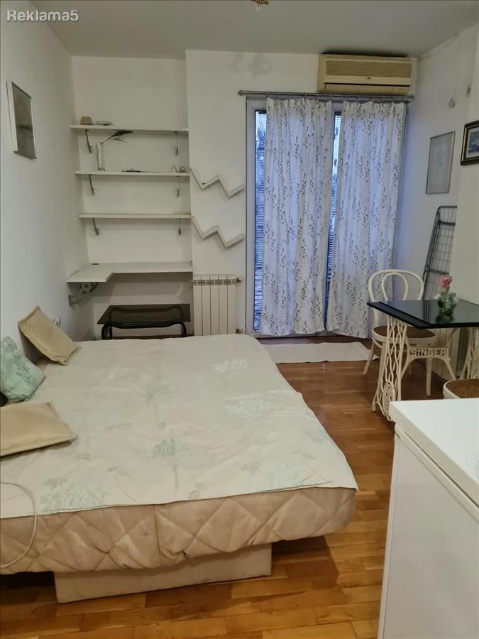 A studio apartment is mocked up