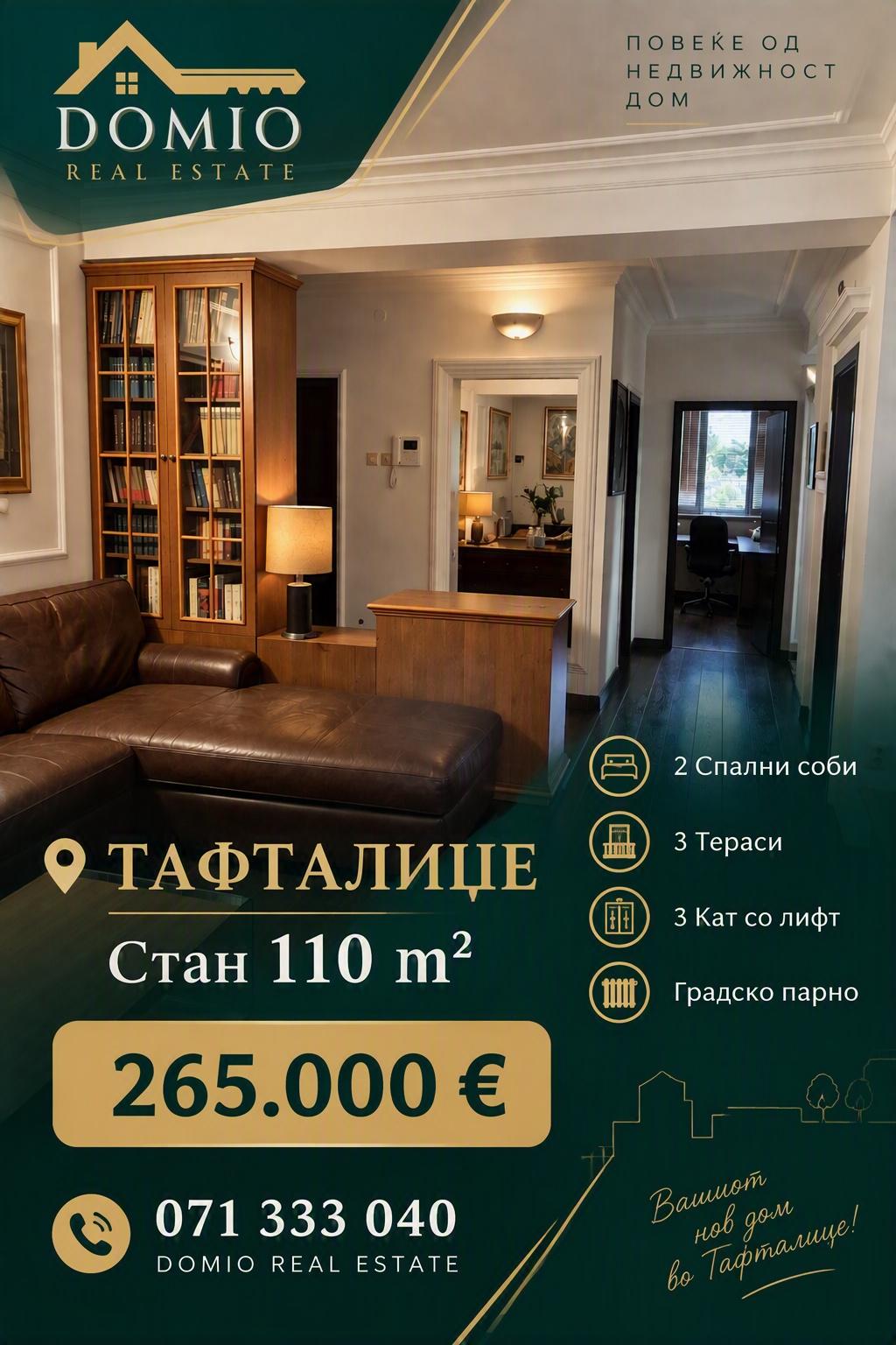 UNIQUE OPPORTUNITY IN TAFTALIJE