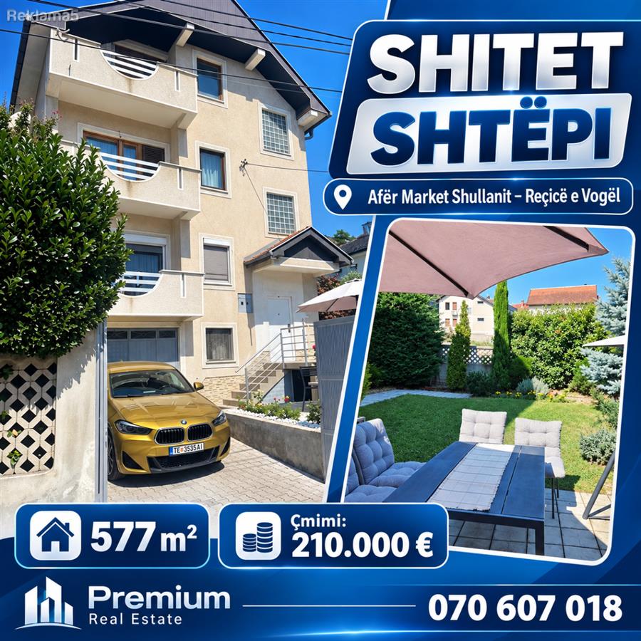 Shitet Shtepia Afër Shkolës .Market Shullanit
