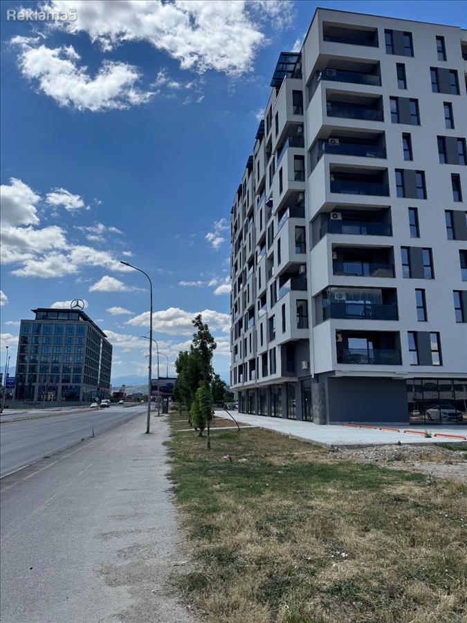 I am selling a new apartment opposite the Mercedes showroom