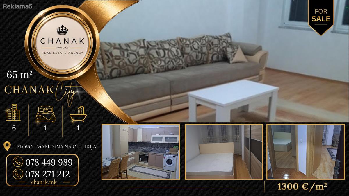 NA PRODAŽBA STAN 65 m² | TETOVO