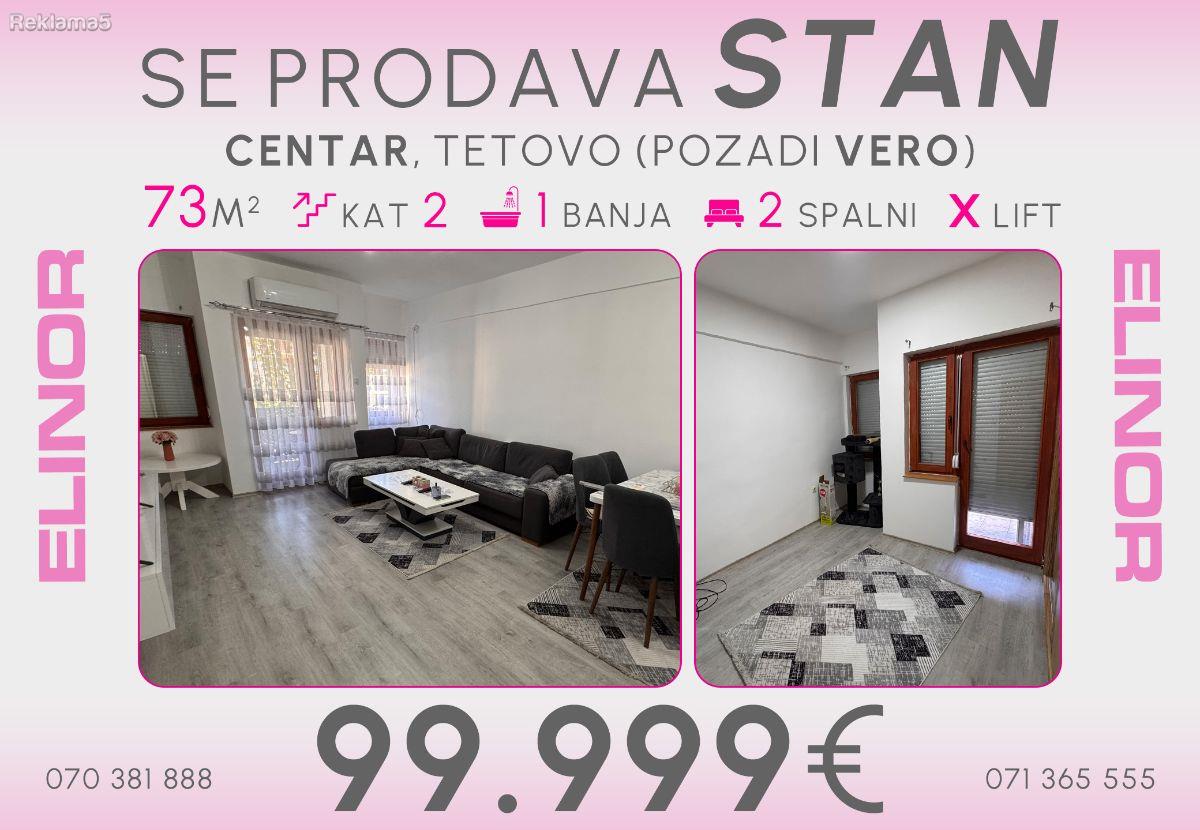 Se prodava stan vo centar vo Tetovo