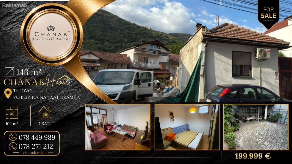 House for sale near Saat Džamija Tetovo
