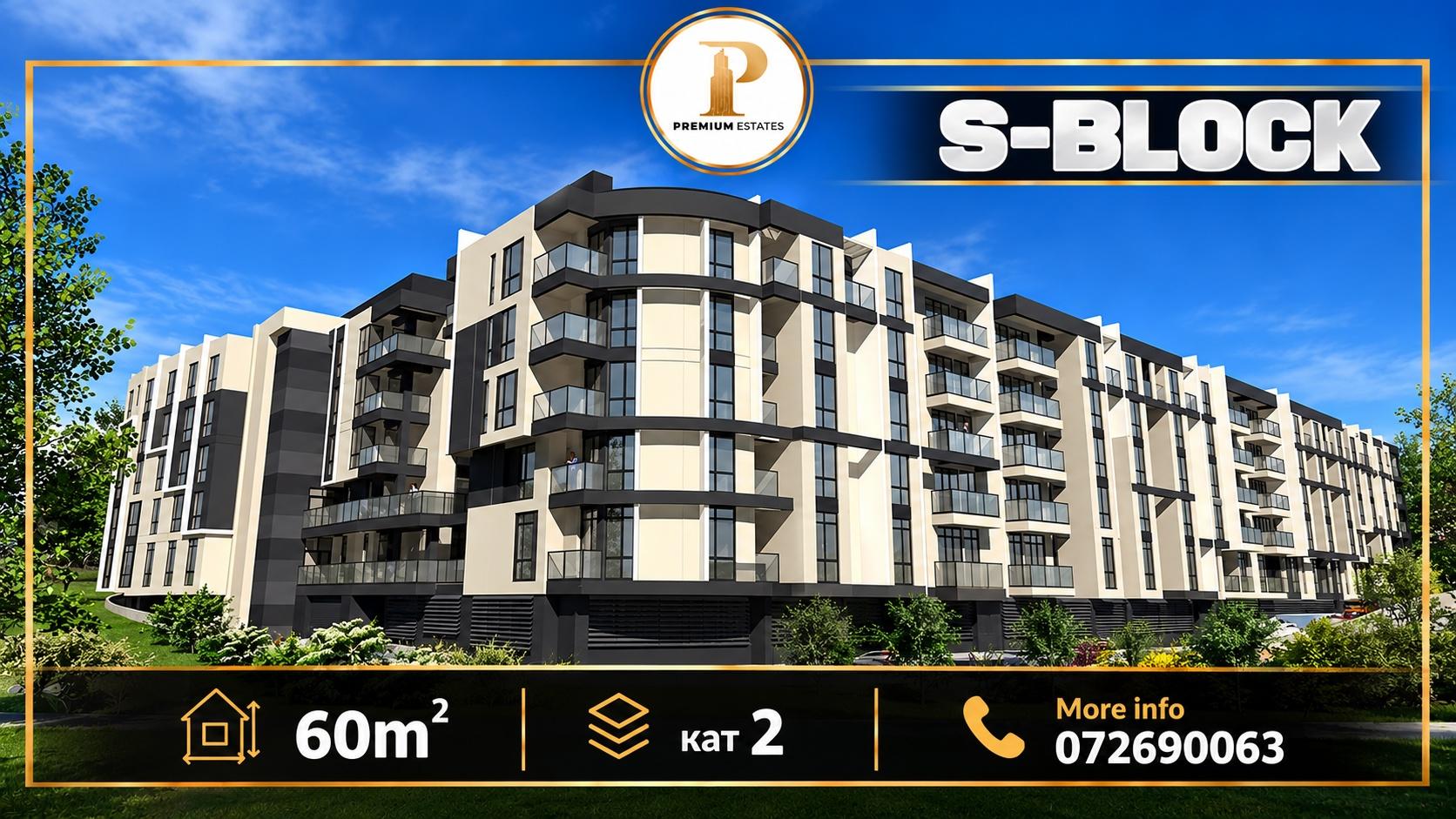 Se prodava stan od 60m2 vo Pripor,Kisela Voda,Sk