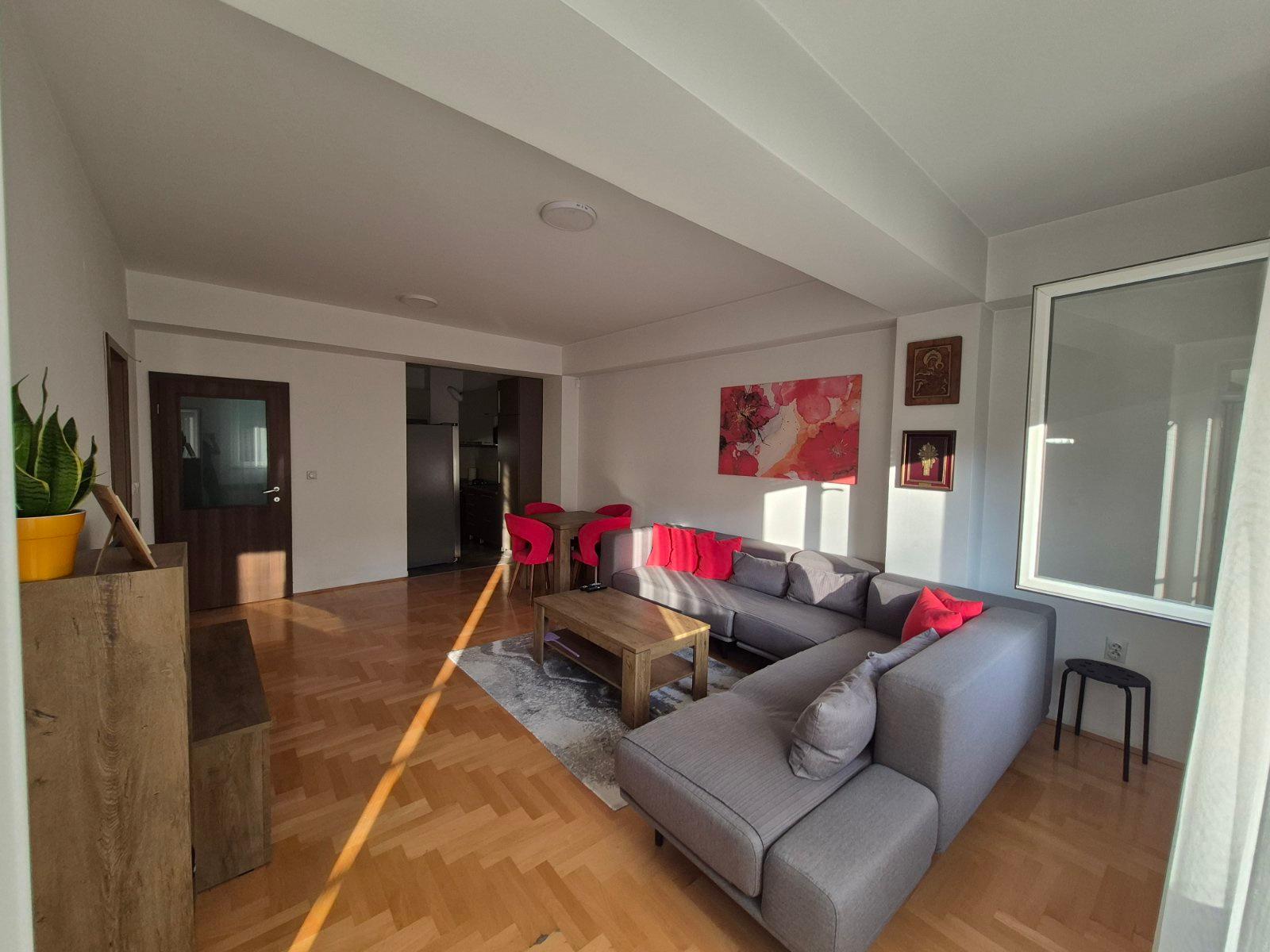 A renovated apartment in Pripor with an underground garage is for sale