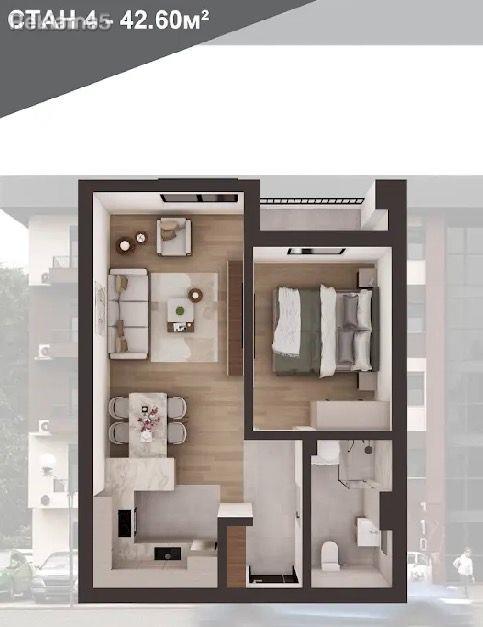 Apartment for sale in Kavadarci