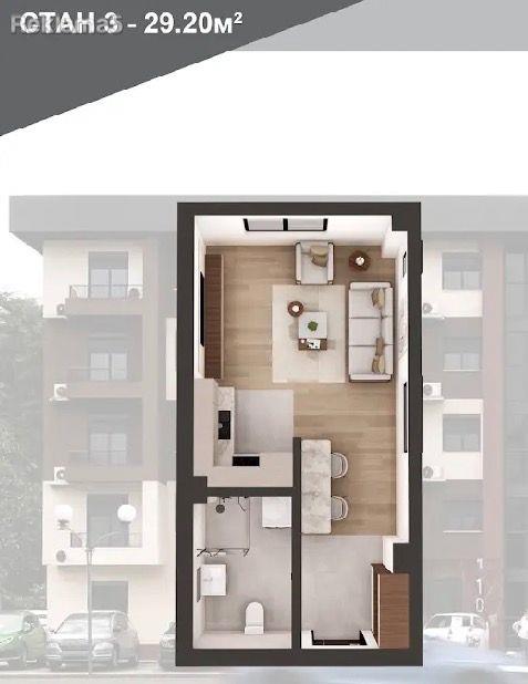 Apartment for sale in Kavadarci